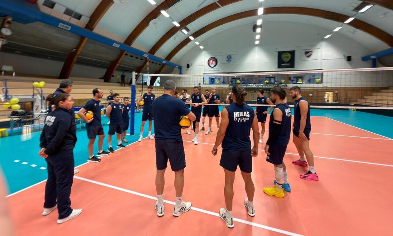 European League 2026: Πρεμιέρα με τη Σουηδία για την Εθνική ανδρών 