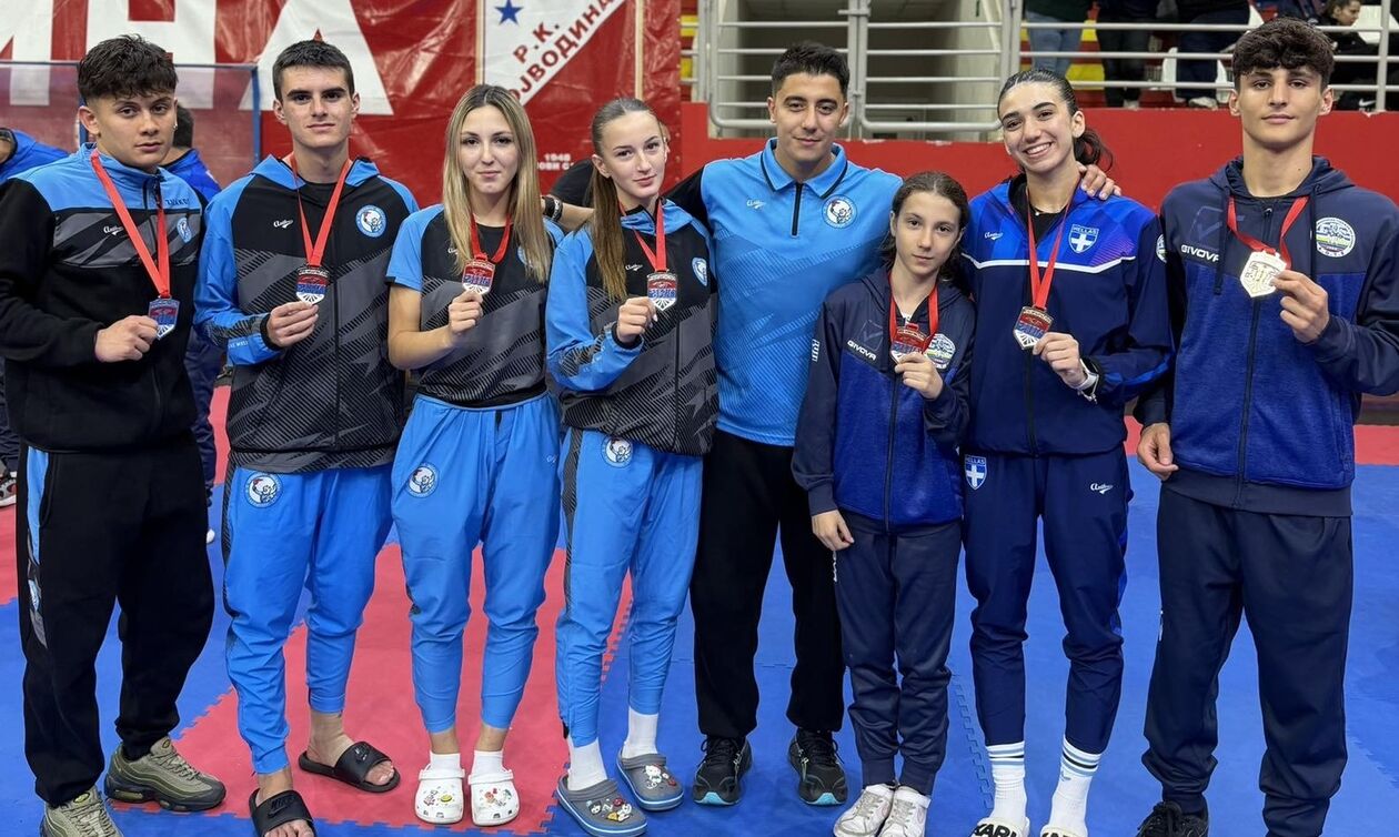 Ταεκβοντό: Θρίαμβος του Προμηθέα Μοσχάτου  στο Serbia Open 2026