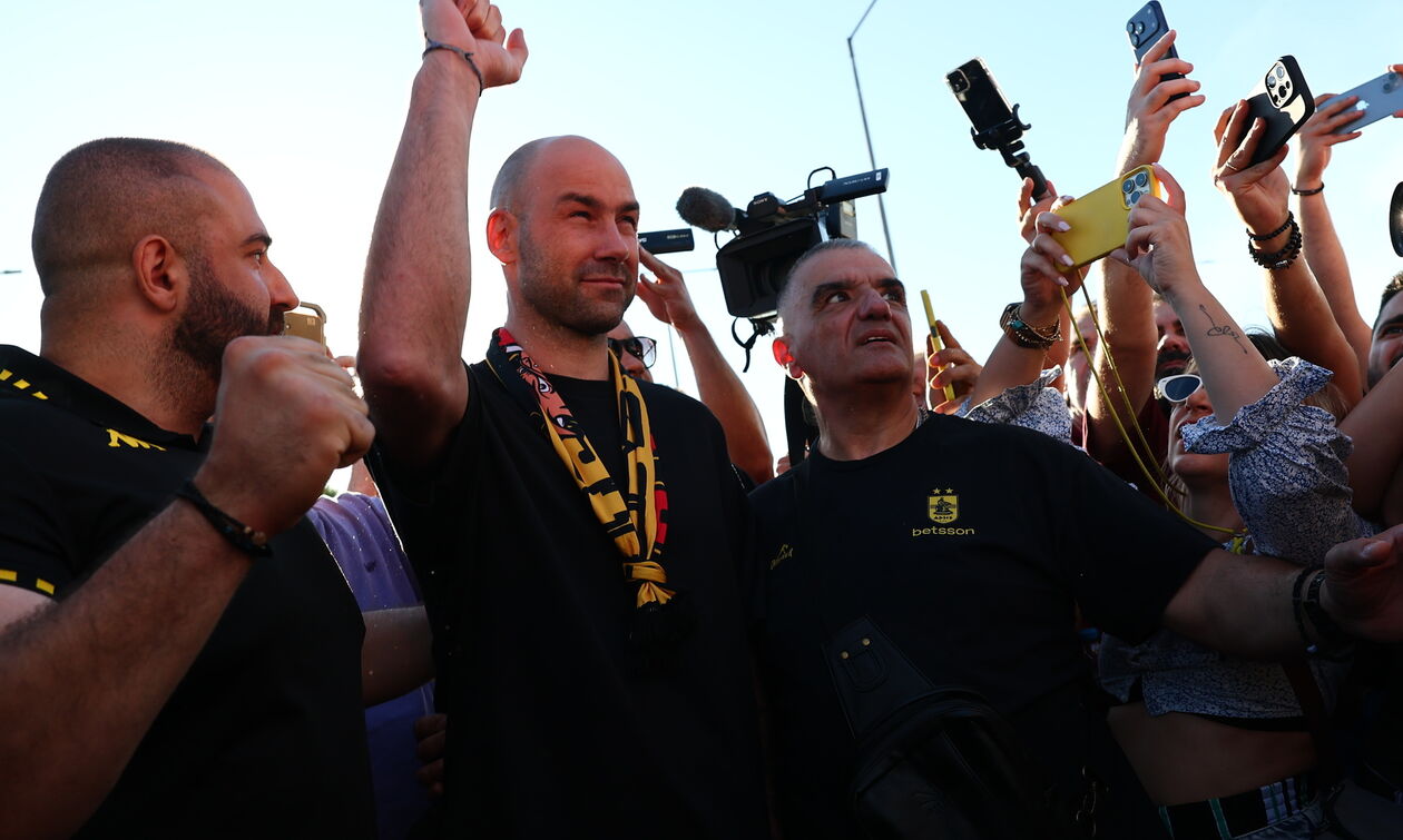 Άρης: «Τρέλα» για Σπανούλη (pics)