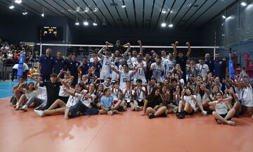 European League 2026: Η Εθνική ανδρών 3-0 τη Βόρεια Μακεδονία και έκανε το 2X2 στη Γλυφάδα