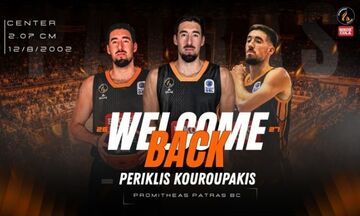 Επέστρεψε στον Προμηθέα ο Κουρουπάκης