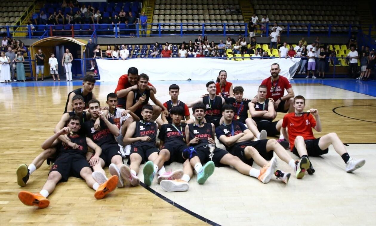 Πρωταθλητές οι U15 του Ολυμπιακού στο Legacy Basketball Tournament
