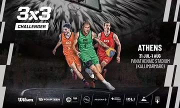 To FIBA3x3 Challenger έρχεται στην Αθήνα