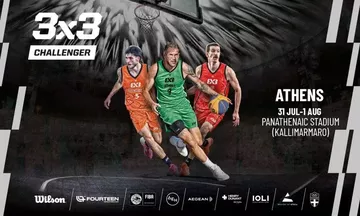 FIBA 3X3 Challenger: Γιορτή των κορυφαίων… με σύμβολο το Παναθηναϊκό Στάδιο