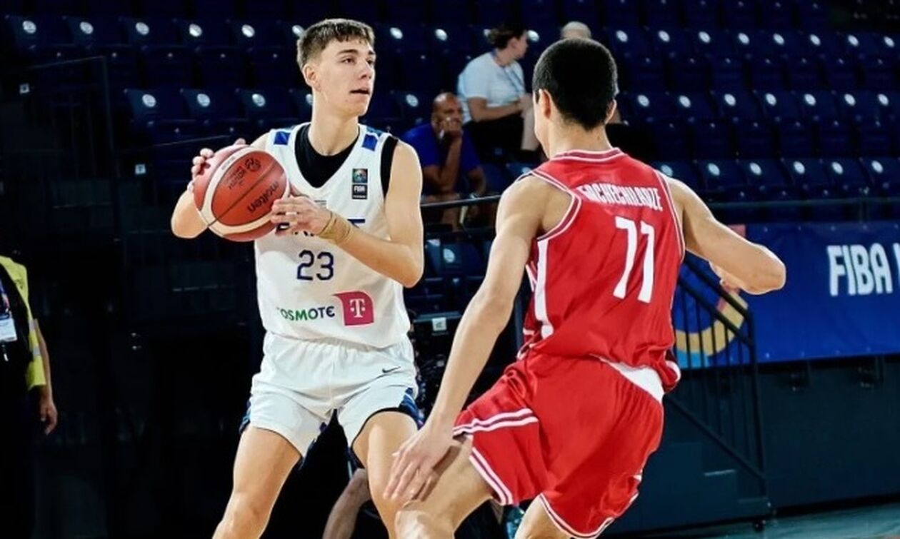 Eurobasket U16: Εύκολη νίκη της Ελλάδας επί της Γεωργίας (86-63)