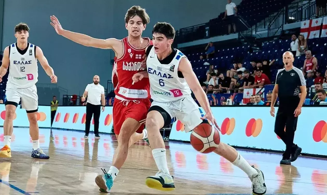 Ευρωμπάσκετ U16: Κόντρα στη Σλοβενία η Εθνική Παίδων