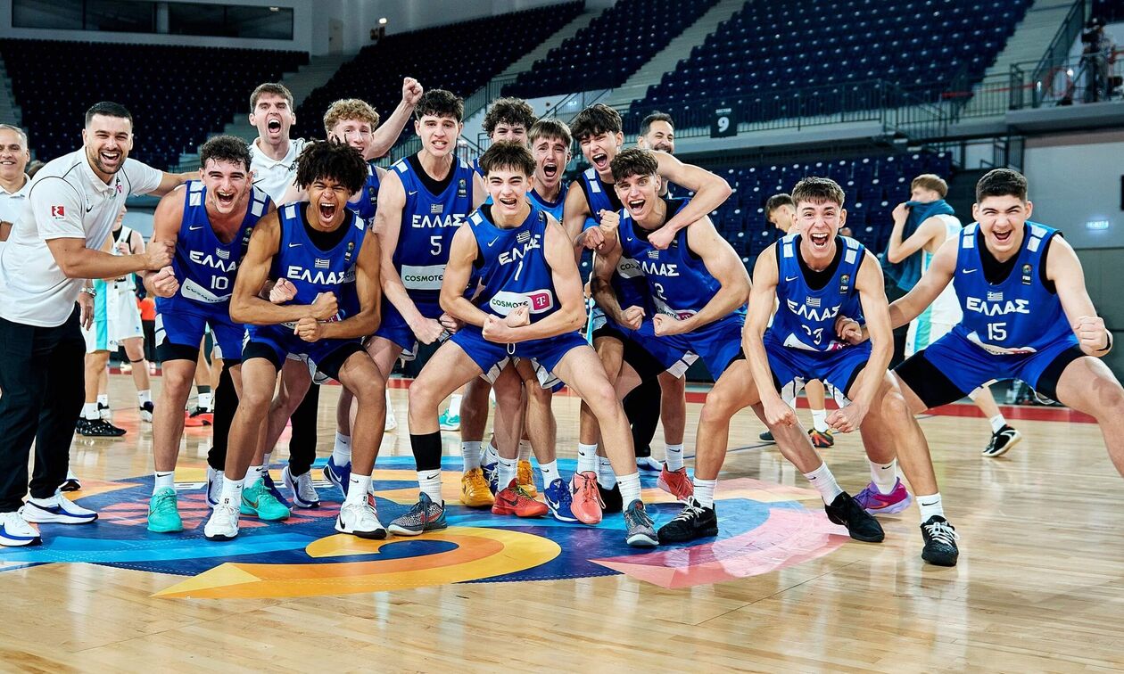 Εurobasket U16: Η Εθνική Παίδων νίκησε τη Σλοβενία και πέρασε στα προημιτελικά 