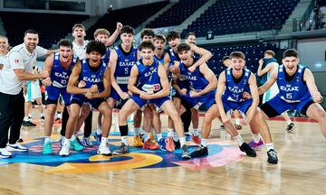 Εurobasket U16: Η Εθνική Παίδων νίκησε τη Σλοβενία και πέρασε στα προημιτελικά 