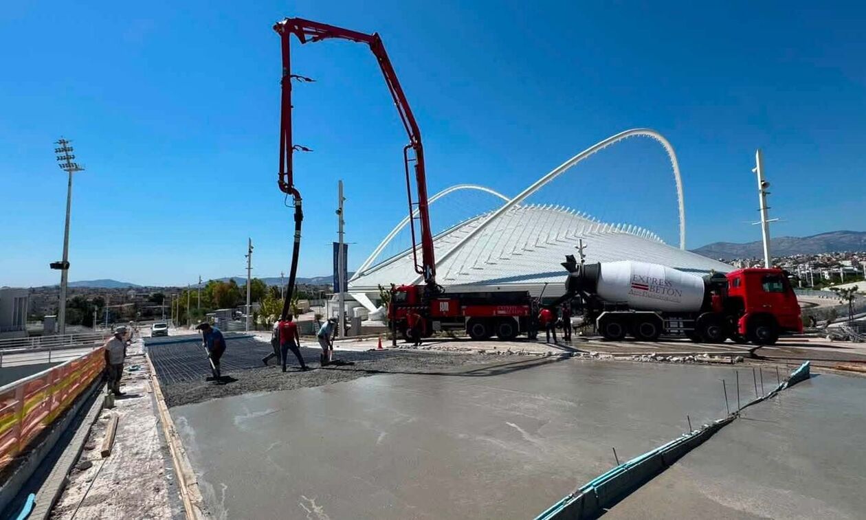 ΟΑΚΑ: Νέα Οδοποιία Βαρέων Οχημάτων στη νοτιοδυτική πλευρά 