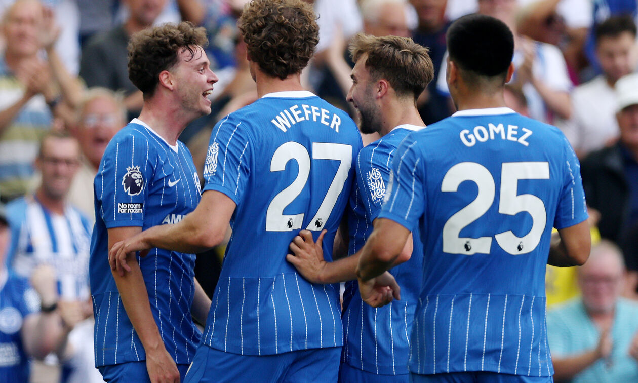 Premier League: Το γύρισε η Σίτι, πάρτι για Μπράιτον