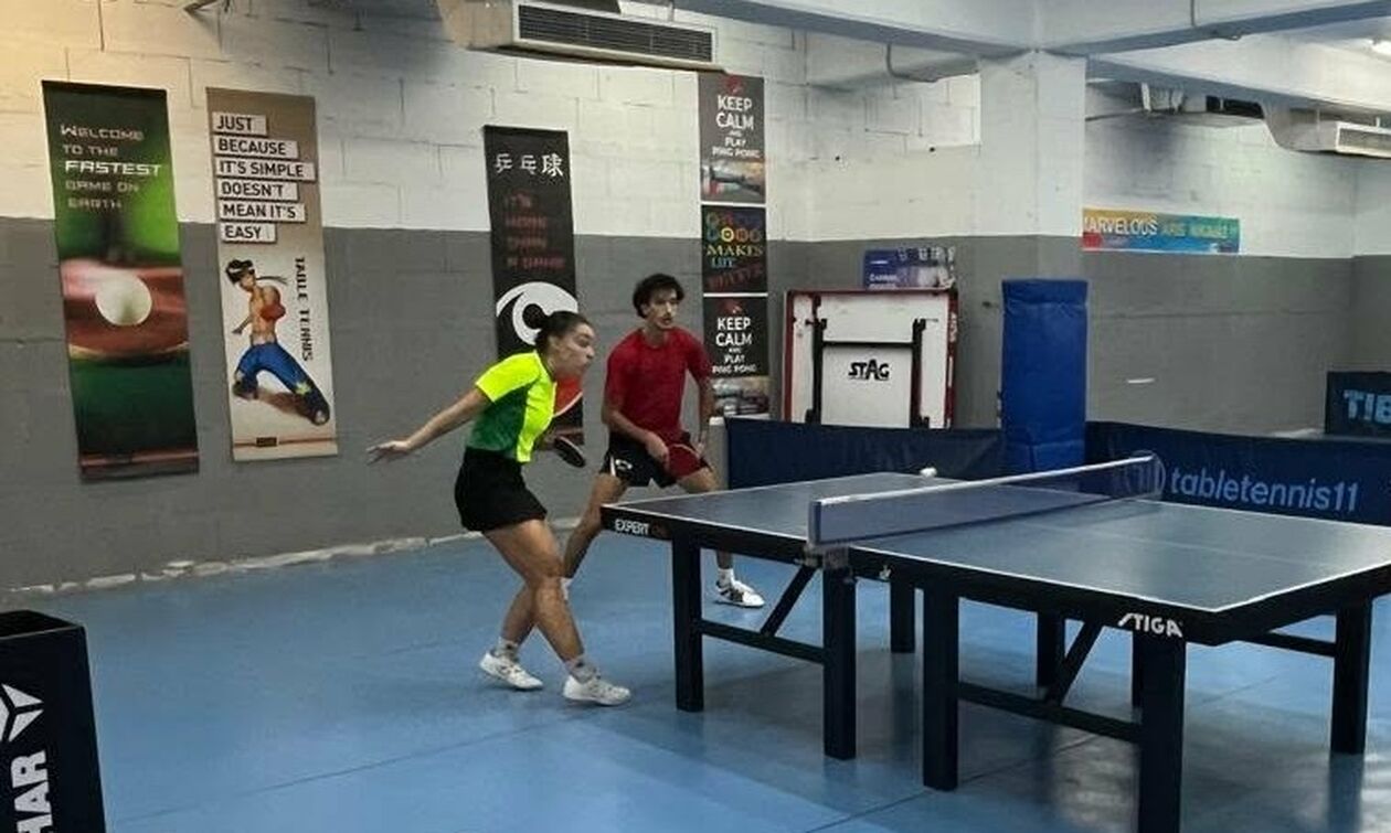 Πινγκ Πονγκ: Η κλήρωση για Σταματούρο/Παπαδημητρίου στο διπλό μικτό