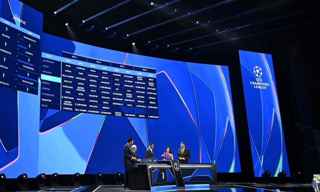 Champions League: Το πρόγραμμα της League Phase ανά αγωνιστική!