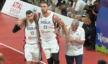 «Συναγερμός» σε Σερβία και Ολυμπιακό: Αποχώρησε υποβασταζόμενος ο Μιλουτίνοφ