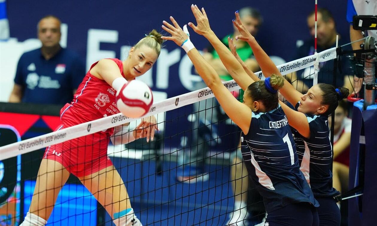 Σερβία - Ελλάδα 3-0: Ανυπέρβλητο εμπόδιο οι Σέρβες και το ταξίδι ολοκληρώθηκε στα προημιτελικά