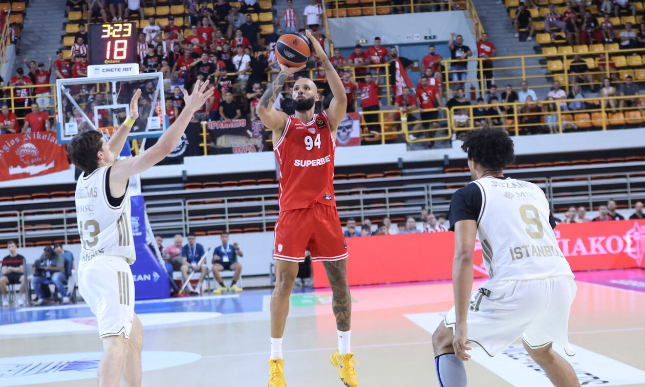 Ολυμπιακός - Φενέρμπαχτσε 82-77: Με ηγέτη τον Φουρνιέ