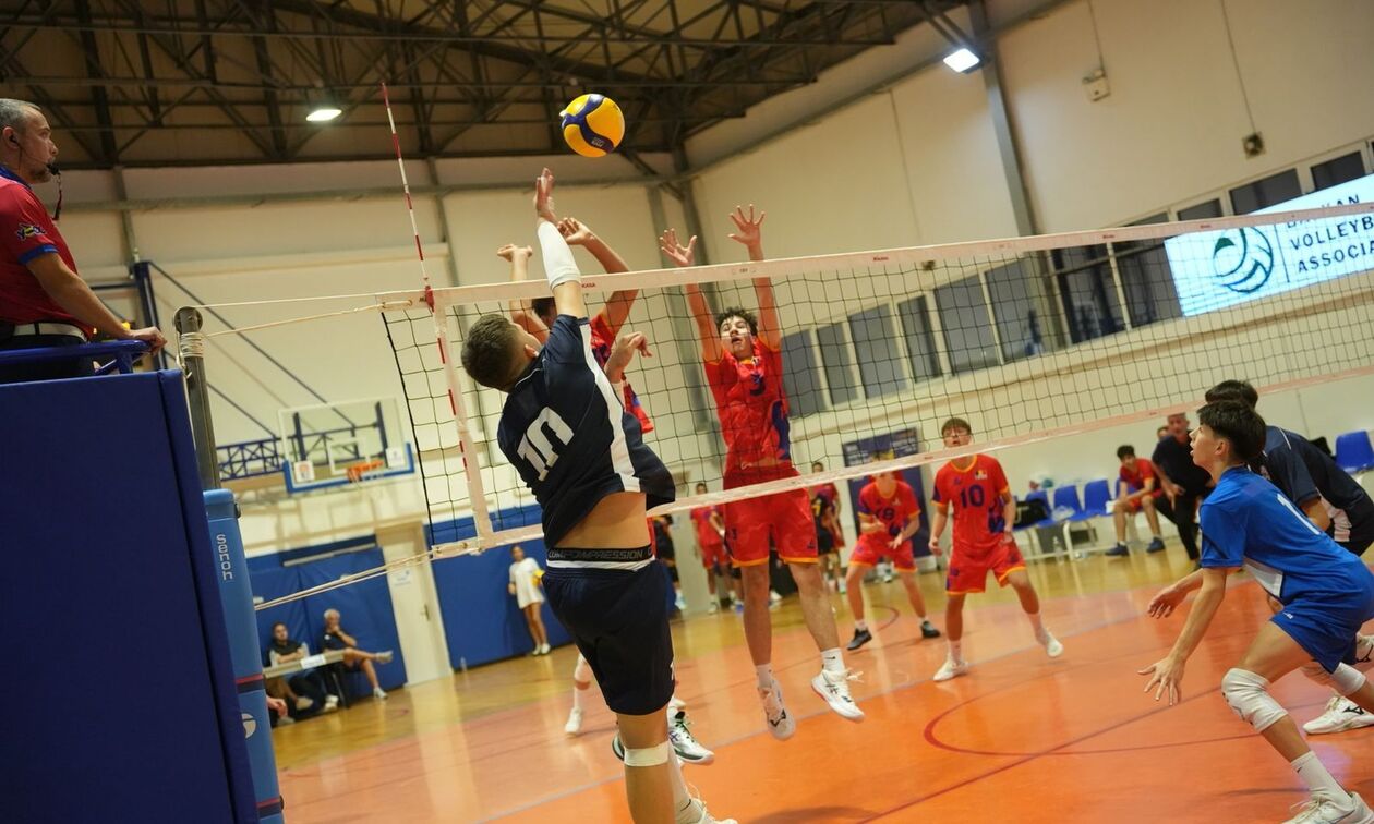 Βαλκανικό αγοριών Κ16: Ήττα στις λεπτομέρειες για την Εθνική Κ16 με 3-1 σετ από την Ρουμανία
