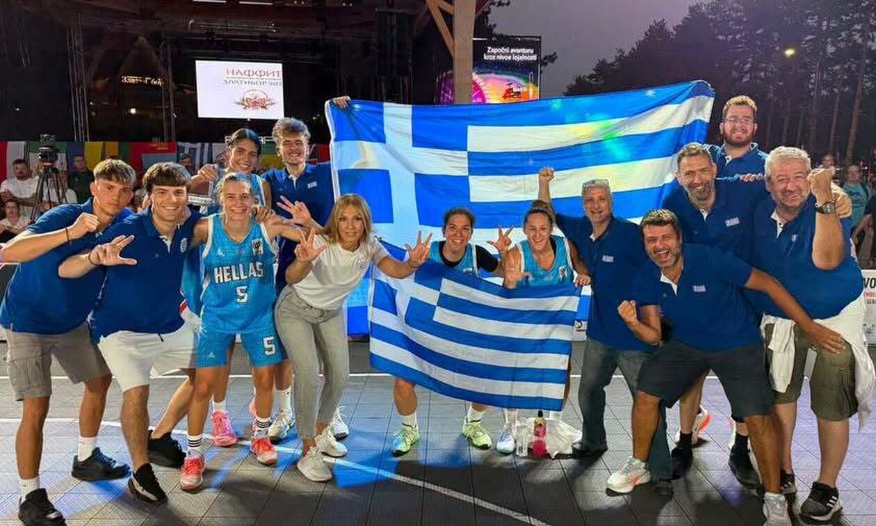 Στο βάθρο του DIBF 3×3 WORLD CUP 2026 η Ελλάδα!