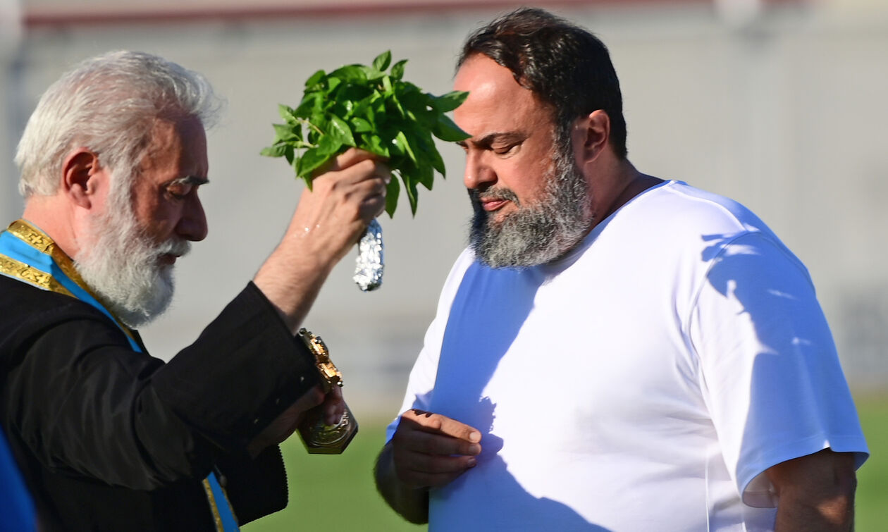 Μαρινάκης: «Πρώτα απ’ όλα το πρωτάθλημα και να προχωρήσουμε στο Γιουρόπα»