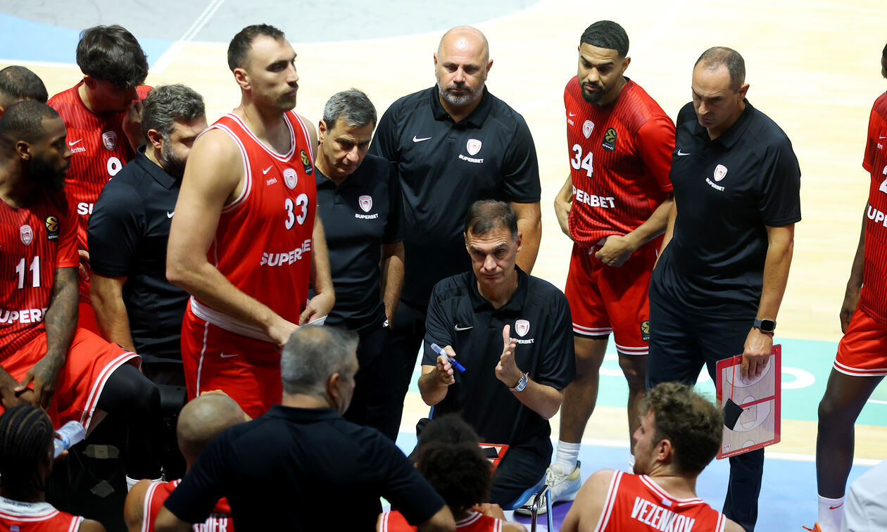 Live Streaming: Ολυμπιακός - Μακάμπι Τελ Αβίβ (18:00)