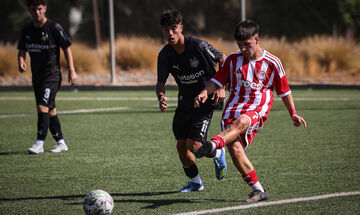Super League K17: Ισοπαλία για τον Ολυμπιακό