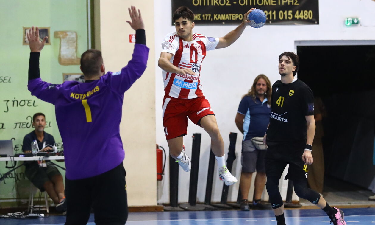 Ολυμπιακός - Α.Ε.Κ. 35-24: Υπερπρωταθλητής για 5η σερί χρονιά!
