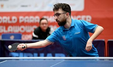 Πινγκ Πονγκ:  Στις θέσεις 5-8 του Para Elite ο Χατζηκυριάκος