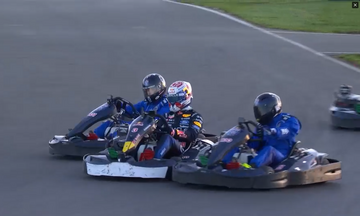 Φερστάπεν: Σόου με go kart - Ξεκίνησε τελευταίος, έκανε 100 προσπεράσεις και πέρασε πρώτος! 