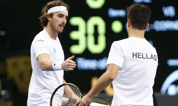 Davis Cup: Ήττα στο διπλό για τα αδέρφια Τσιτσιπά και προβάδισμα για τη Σλοβακία