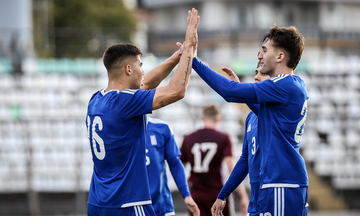 Ελλάδα – Λετονία 4-2: «Καρέ» με Αλμύρα – Κωστούλα και «ζωντανή» για την  απευθείας πρόκριση!