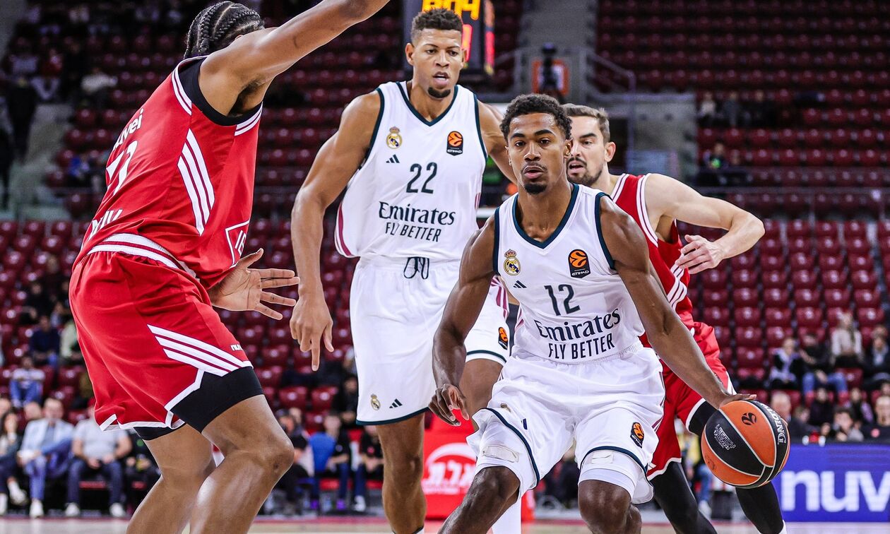 Χάποελ Τελ Αβίβ - Ρεάλ Μαδρίτης 102-98: Σπουδαίοι Μίτσιτς και Μπράιαντ, 0/3 η Βασίλισσα!