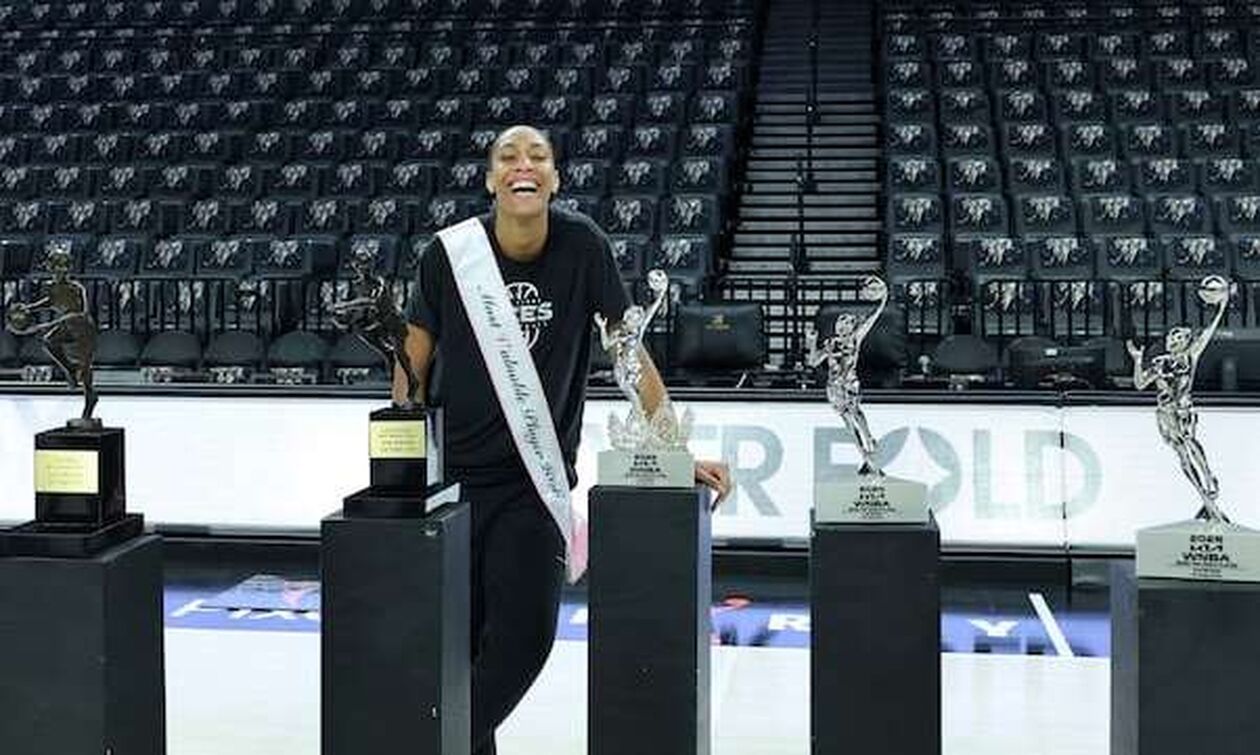 Ιστορικό ρεκόρ στο WNBA: Η Έιζια Γουίλσον κατέκτησε το πέμπτο βραβείο MVP