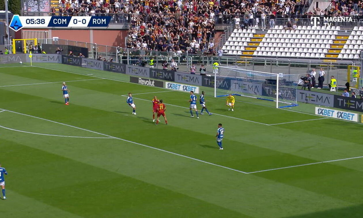 Κόμο - Ρόμα 0-0 (highlights)