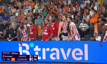 Βαλένθια-Ολυμπιακός 97-102 (highlights)