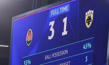 Σαχτάρ Ντόνετσκ - ΑΕΚ 3-1 (highlights)