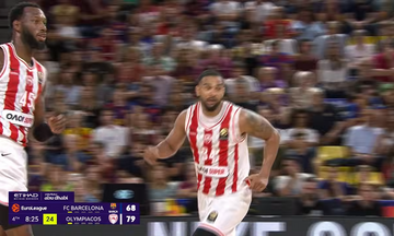 Μπαρτσελόνα - Ολυμπιακός 100-105 (highlights)