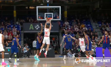 Μπαρτσελόνα - Ολυμπιακός 100-105: Η MVP εμφάνιση και οι 25 πόντοι του Σάσα Βεζένκοφ