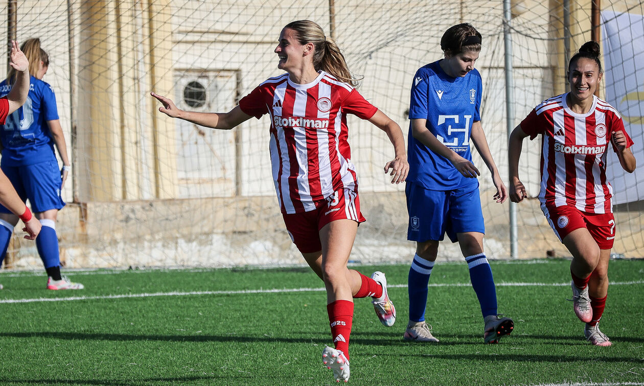 Ελπίδες Ηροδότου - Ολυμπιακός 0-12: «Πάρτι» στη Νέα Αλικαρνασσό για τις Ερυθρόλευκες