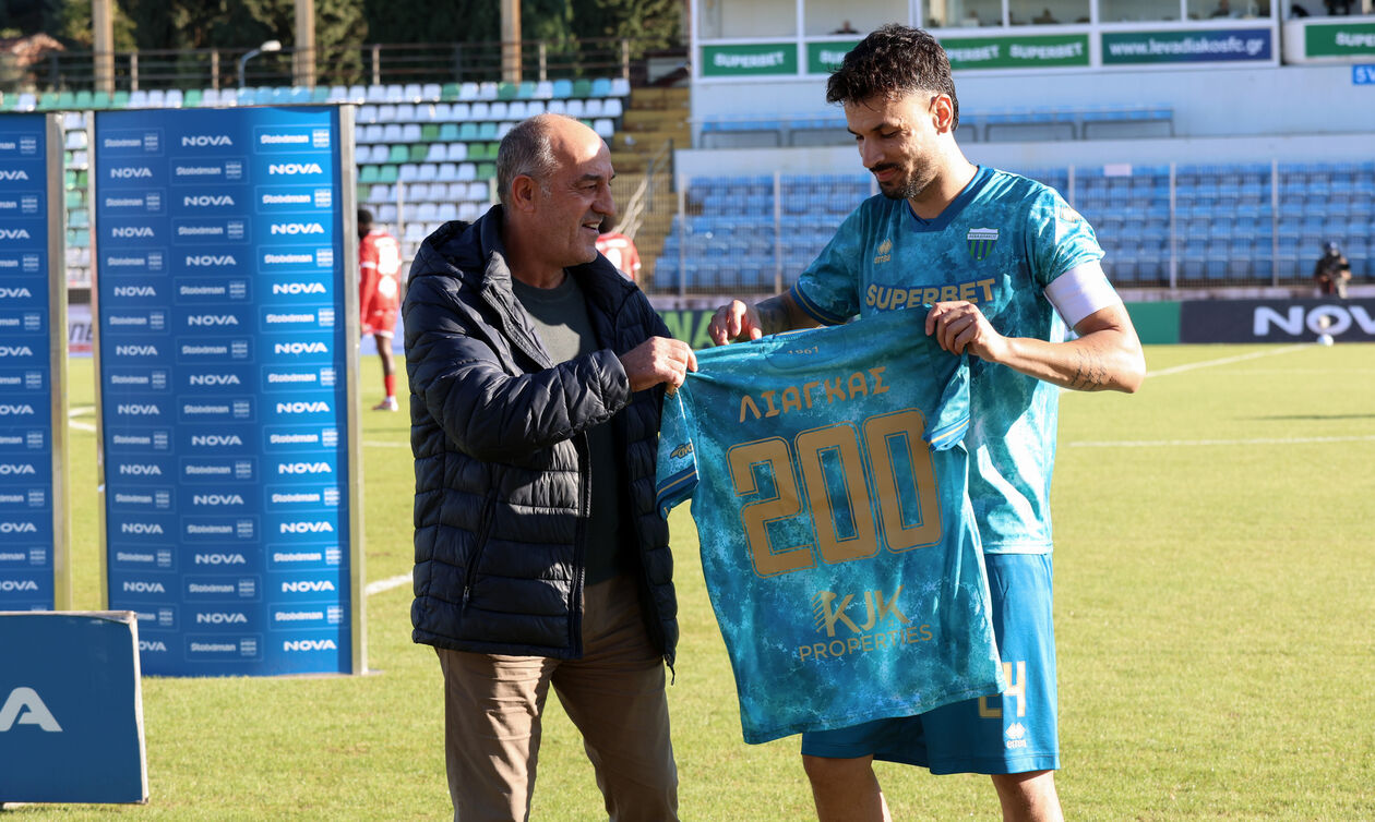Λεβαδειακός: Έγινε «200άρης» ο Λιάγκας