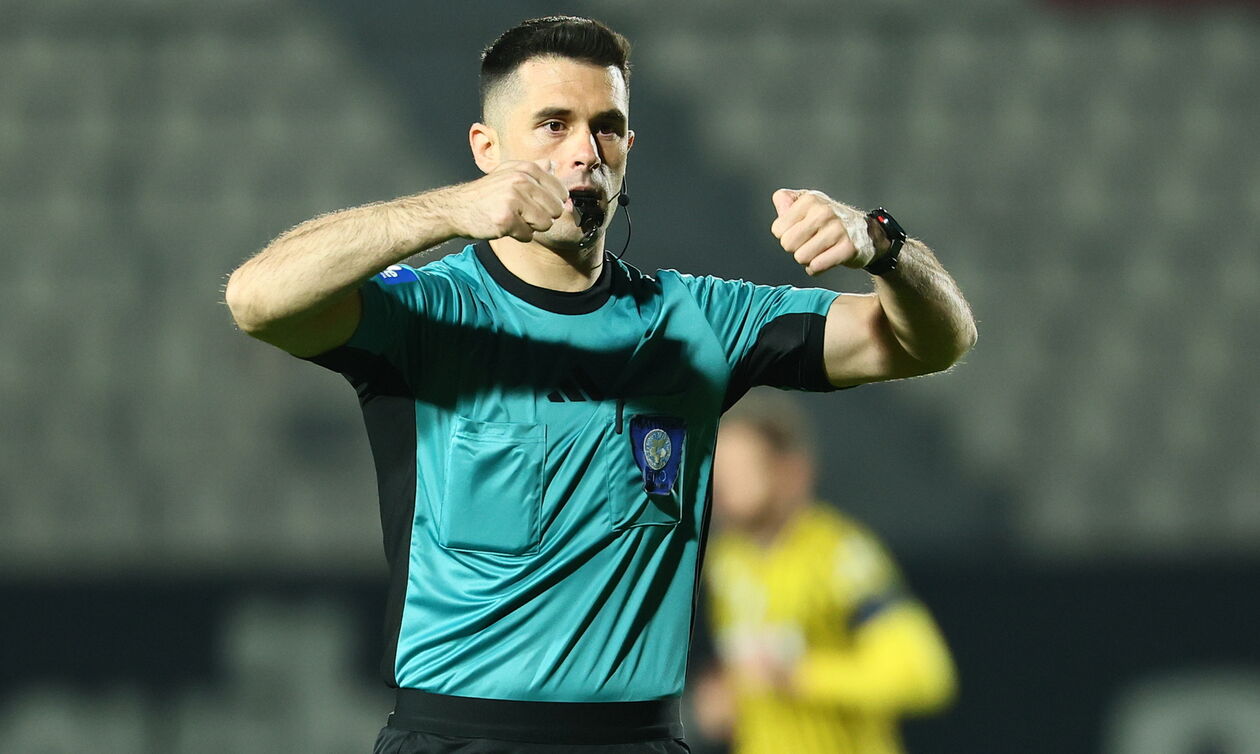 Ανακοινώθηκαν οι διαιτητές της 8ης αγωνιστικής της Super League - Αναλυτικά οι ορισμοί