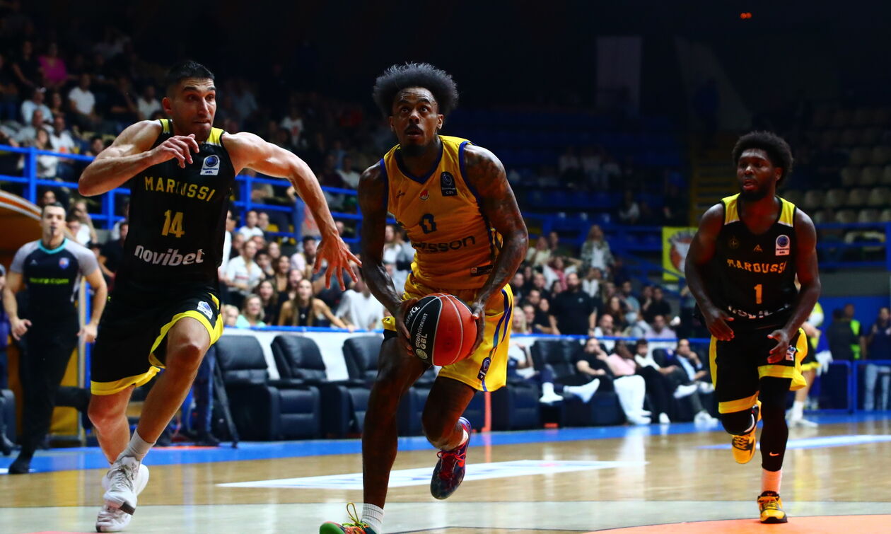 Περιστέρι - Μαρούσι 83-81: Κυανοκίτρινο το θρίλερ! (highlights)