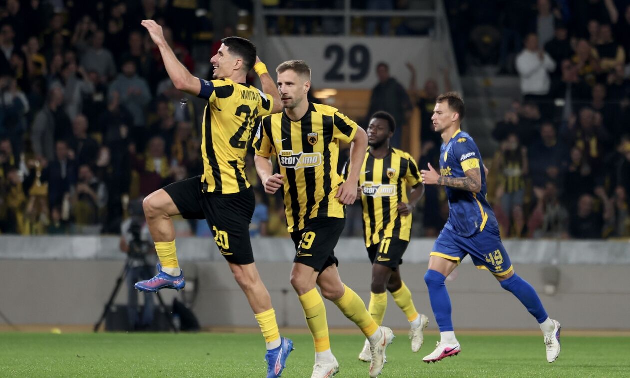 ΑΕΚ – Παναιτωλικός 5-0: Κυριαρχική εμφάνιση από τον «δικέφαλο»