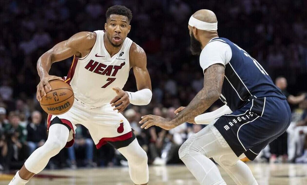 Τέταρτη σερί ήττα για τους Χιτ παρά το triple-double του Αντετοκούνμπο (113-109)