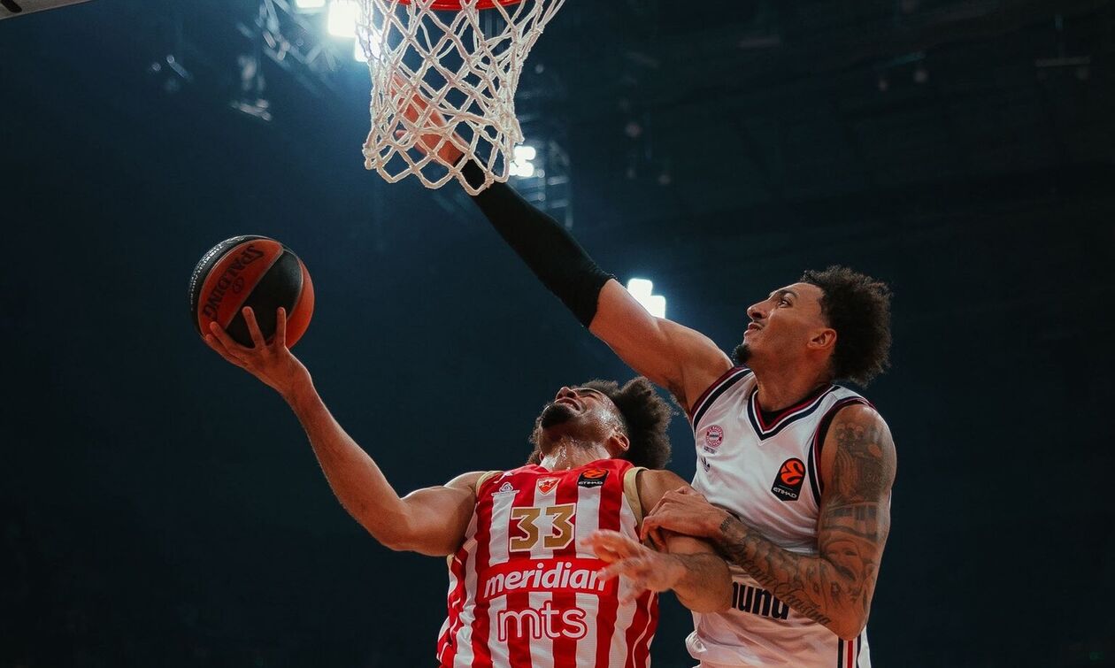 Ερυθρός Αστέρας - Μπάγερν 103-73: Δεύτερη σερί διαστημική εμφάνιση των Σέρβων
