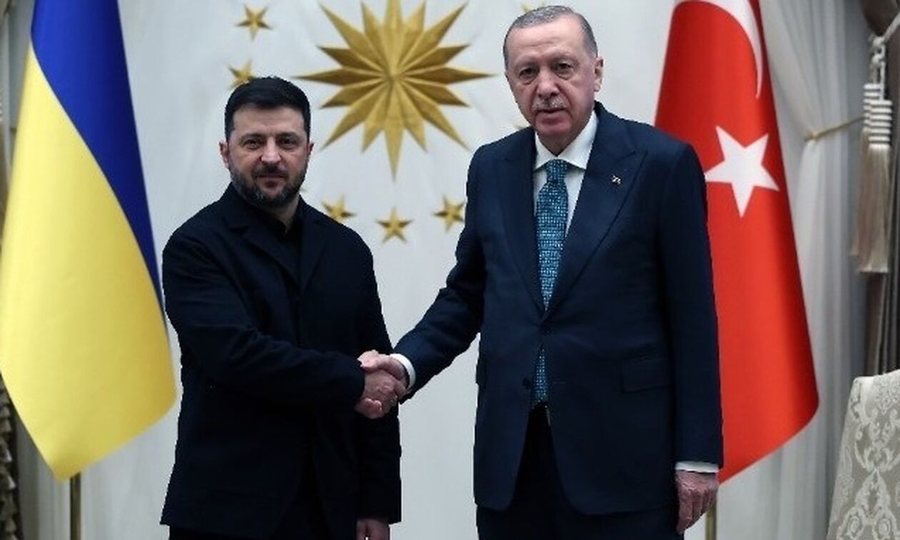 Ο Ζελένσκι στην Κωνσταντινούπολη για συνομιλίες με τον Ερντογάν