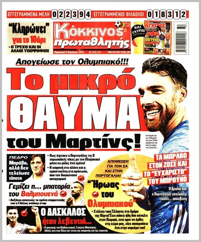 ΠΡΩΤΑΘΛΗΤΗΣ