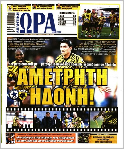 ΩΡΑ ΤΩΝ ΣΠΟΡ