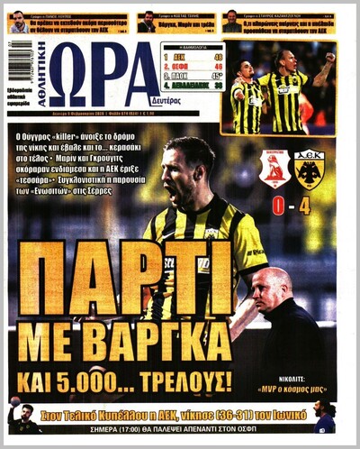 ΩΡΑ ΤΩΝ ΣΠΟΡ